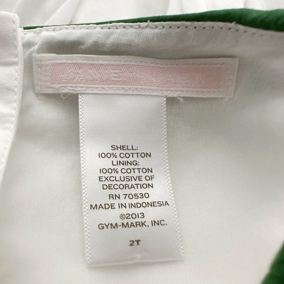 Janie & Jack | Dot Collar Pintucked Top (2T) - Picture 5 of 5